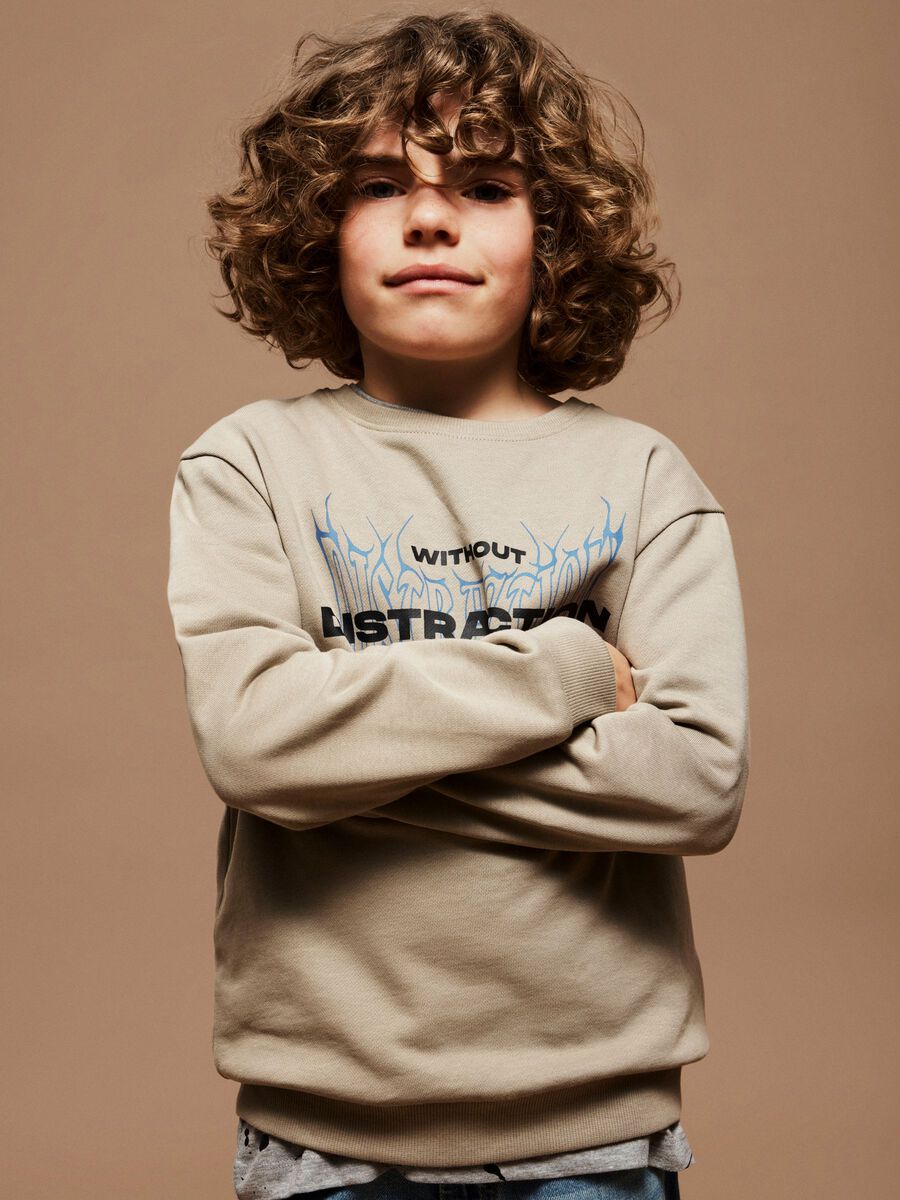 Carousel image - &Oslash;KOLOGISK BOMULD SWEATSHIRT, Vintage Khaki | 2