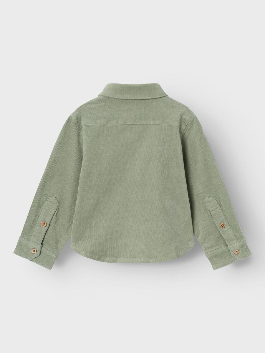 name it EN CORDUROY CHEMISE, Seagrass, highres - 13234402_Seagrass_002.jpg