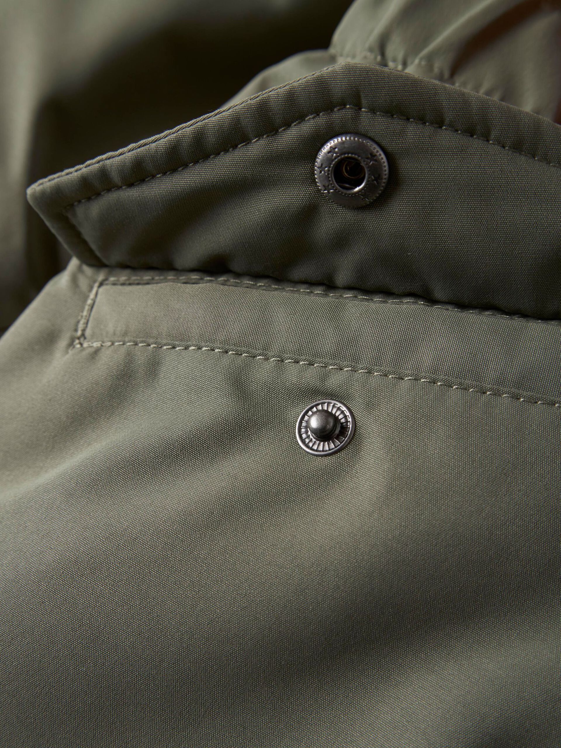 Carousel image - PARKA JACKET, Dusty Olive | 4