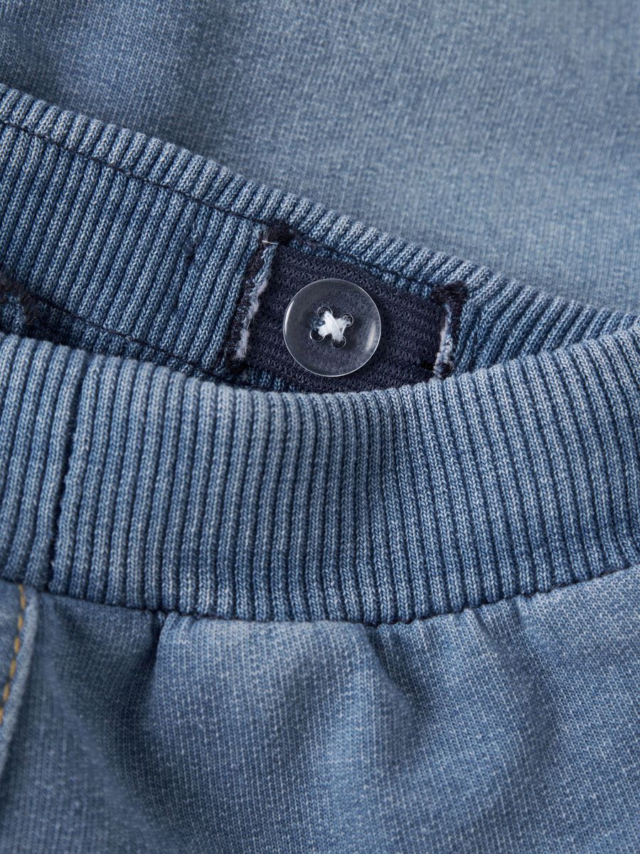 Carousel image 3 CORTE BAGGY, TRANSPIRABLE JEANS, Medium Blue Denim