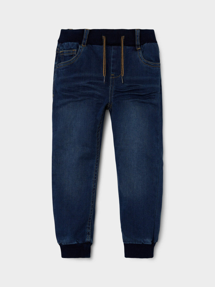 name it BAGGY FIT STRETCH JEANS, Medium Blue Denim, highres - 13204814_MediumBlueDenim_003.jpg