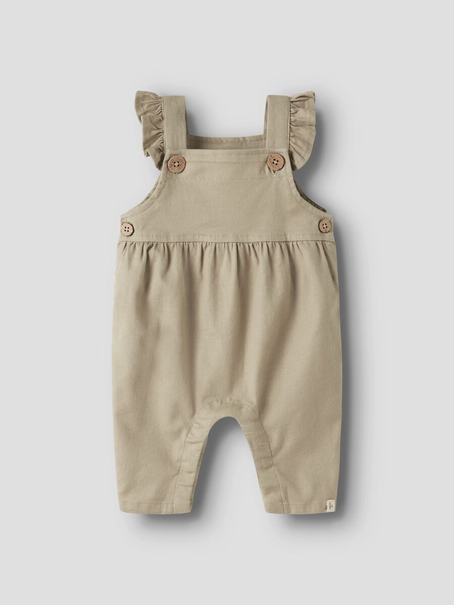 Product carousel image 1 ORGANIC COTTON OVERALLS, Twill