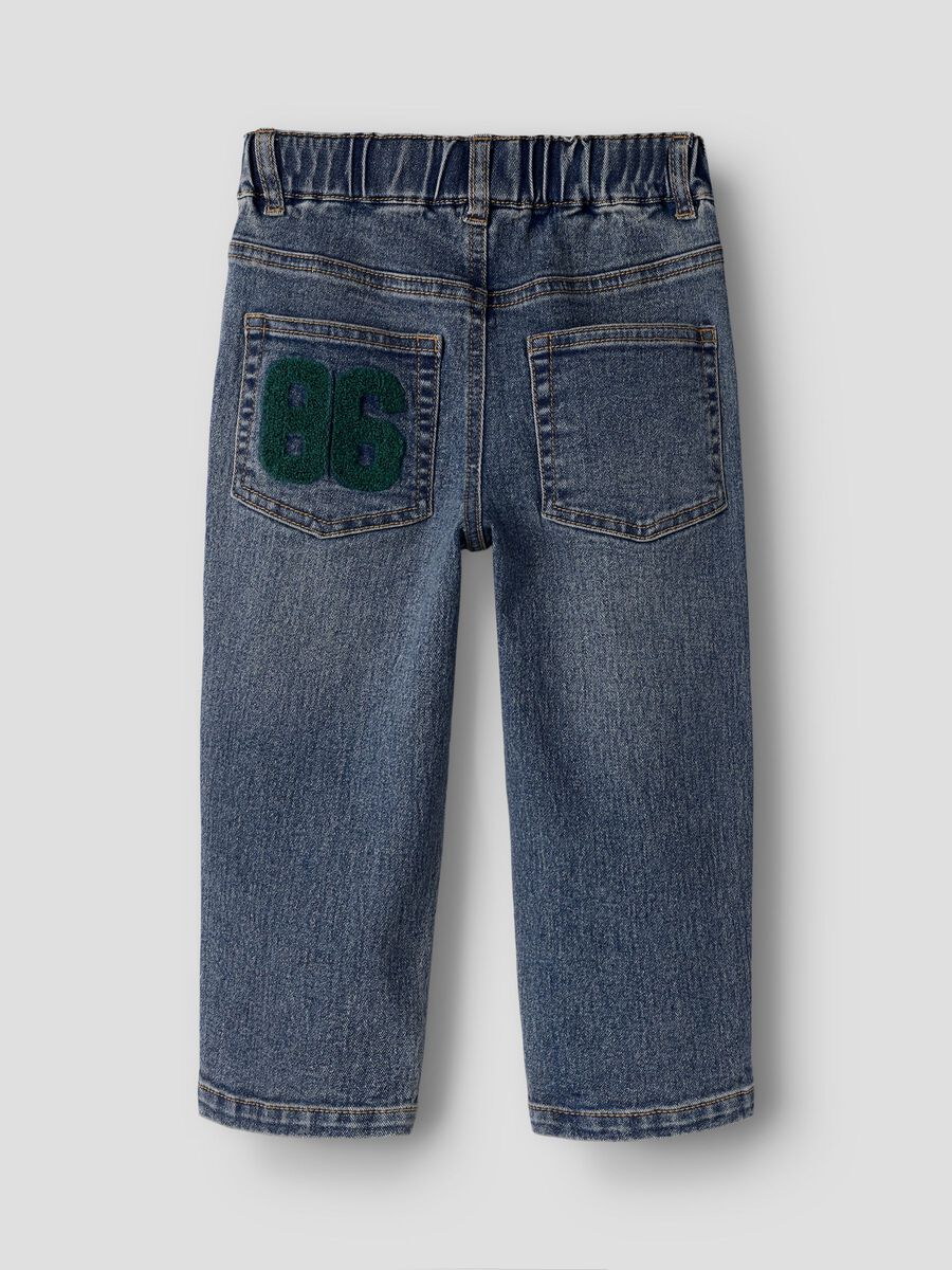 Carousel image 4 COUPE AJUST&Eacute;E JEAN, Medium Blue Denim