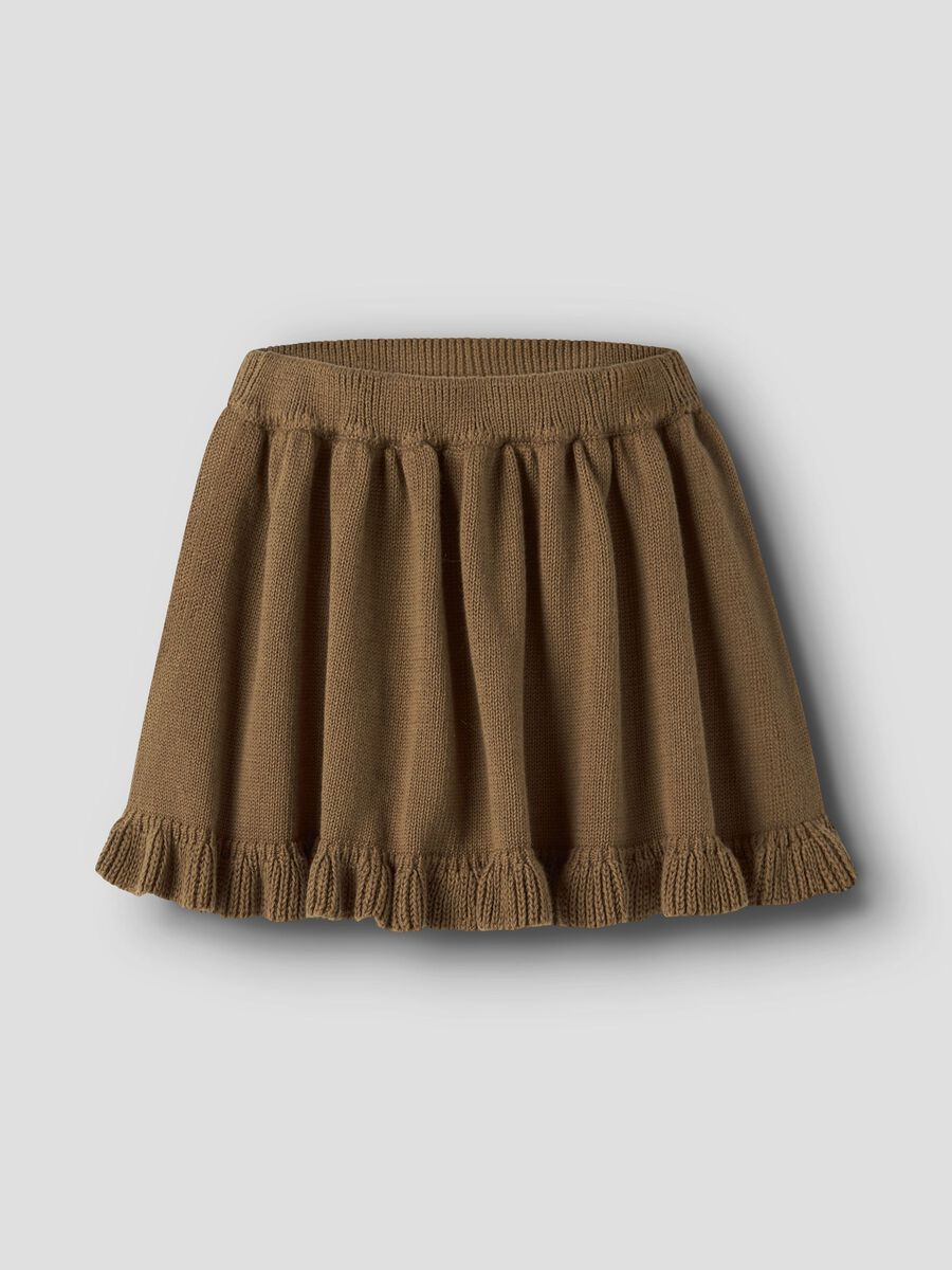 Product carousel image - KNITTED SKIRT, Kangaroo | 1