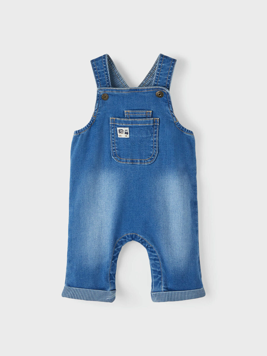 Name it BAGGY FIT DENIM OVERALLS, Medium Blue Denim, highres - 13214000_MediumBlueDenim_003.jpg