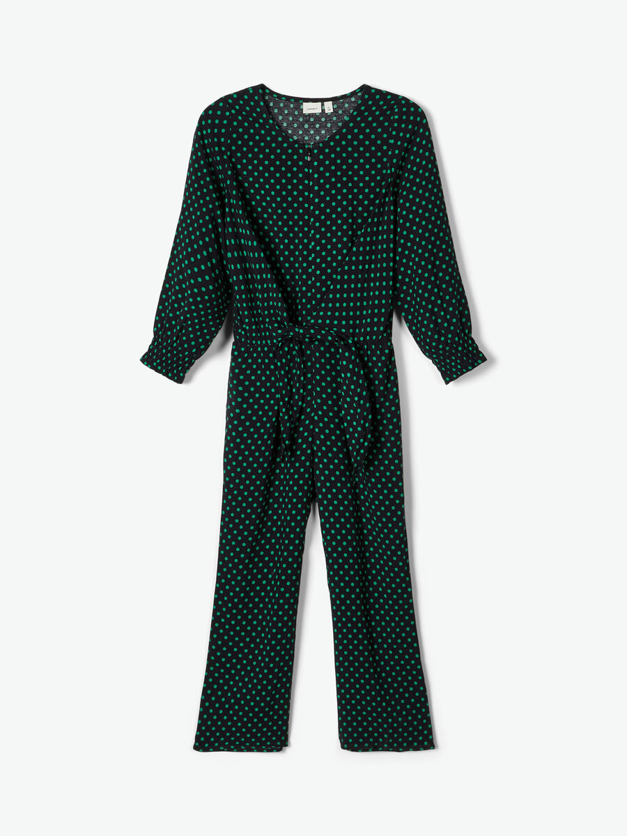 Name it DOTTED VISCOSE JUMPSUIT, Black, highres - 13176899_Black_003.jpg