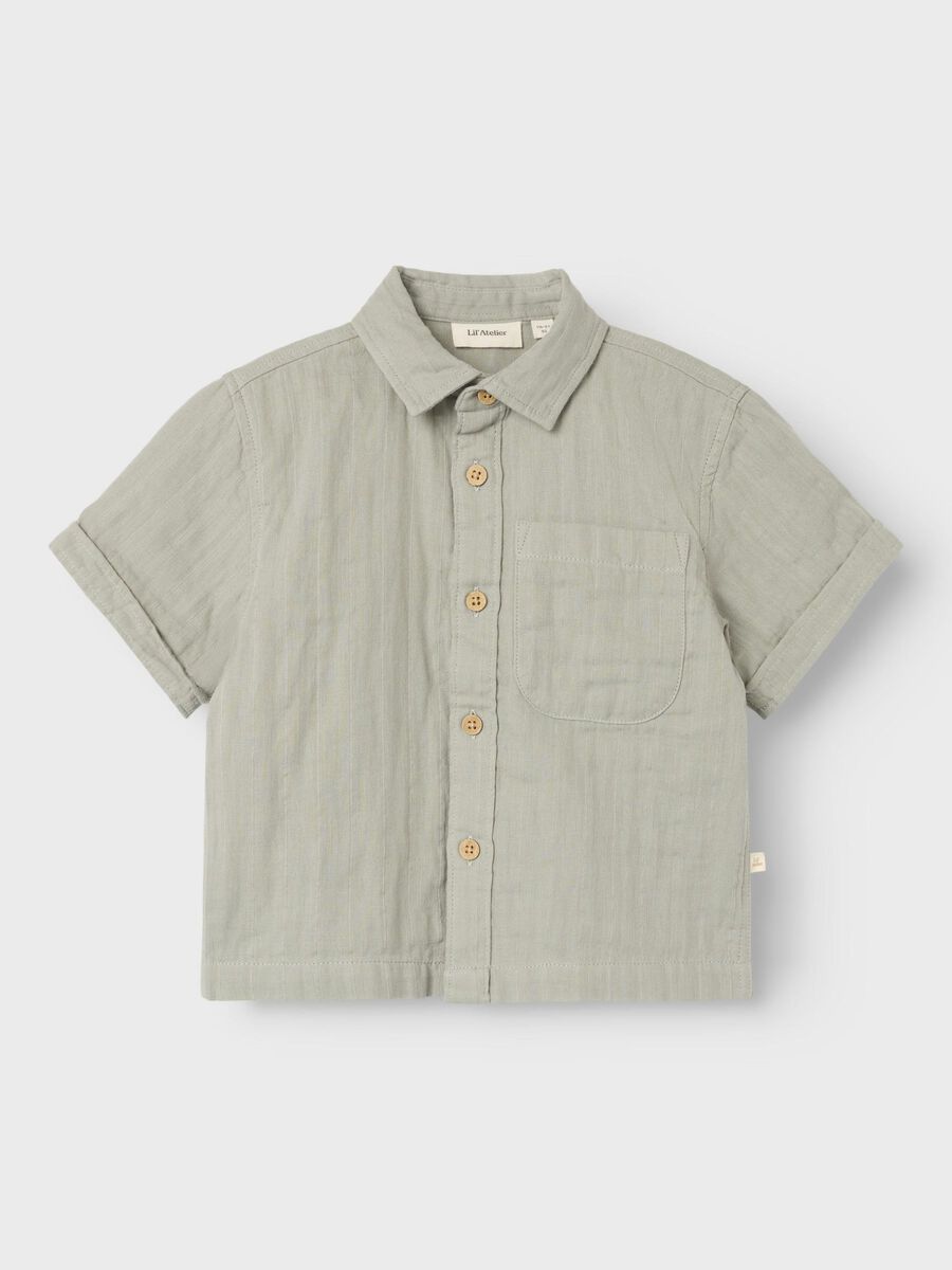 Name it ORGANIC COTTON SHIRT, Forest Fog, highres - 13241141_ForestFog_003.jpg