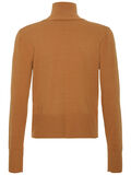 Name it CROPPED KNITTED TURTLENECK, Brown Sugar, highres - 13162690_BrownSugar_002.jpg