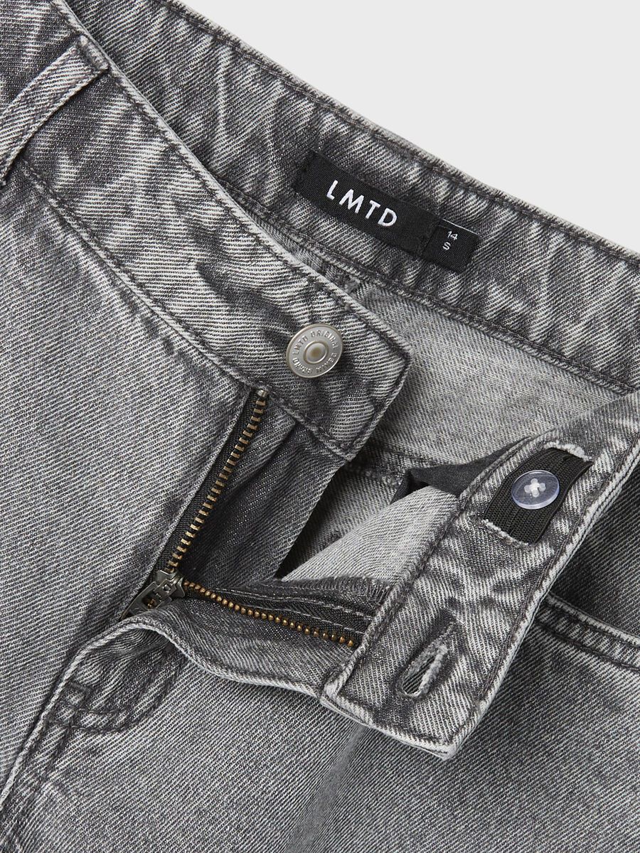 name it WIDE LEG LOW WAIST JEANS, Light Grey Denim, highres - 13238305_LightGreyDenim_005.jpg