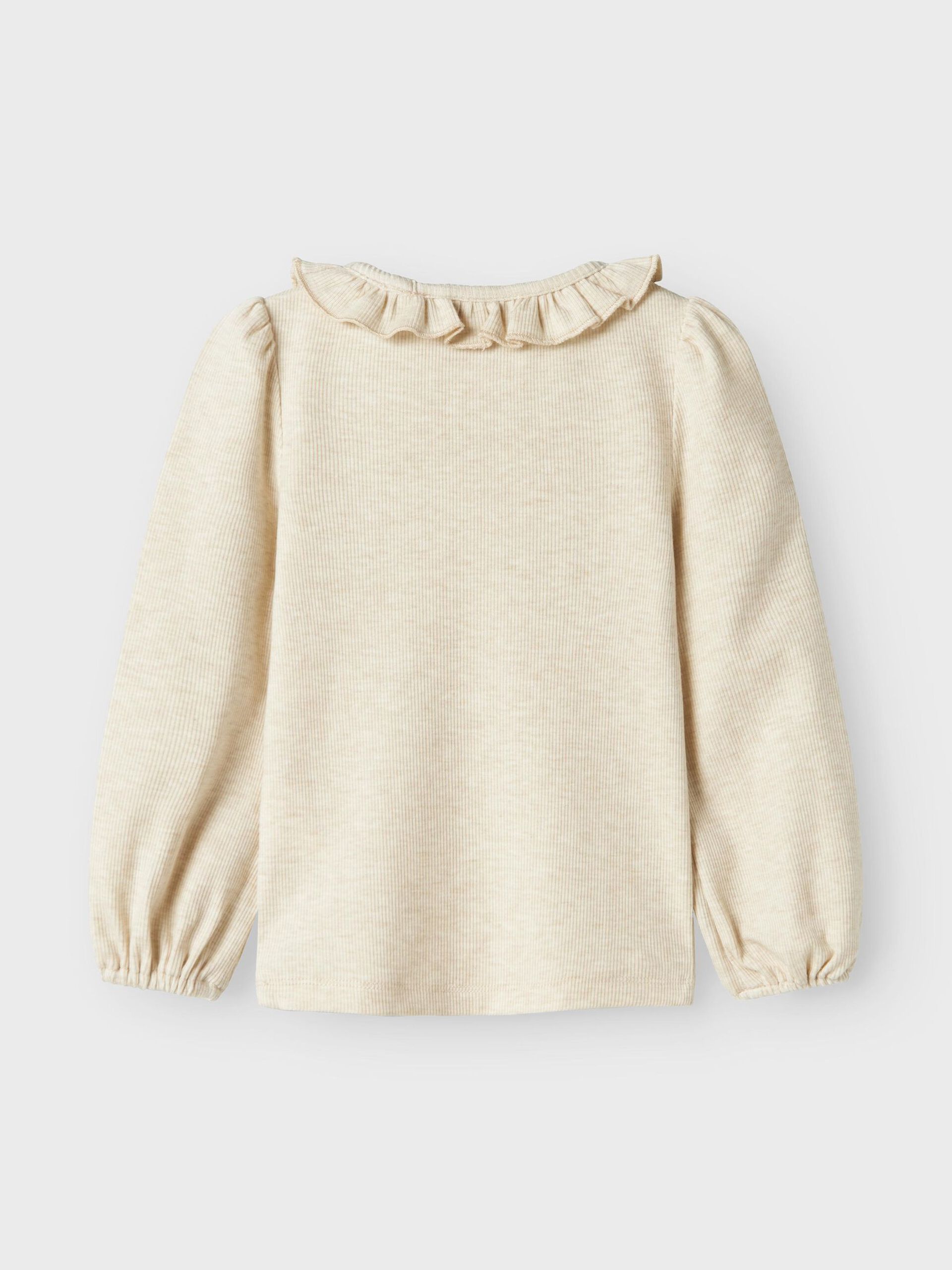 Carousel image - SLIM FIT LONG SLEEVED TOP, Turtledove | 4