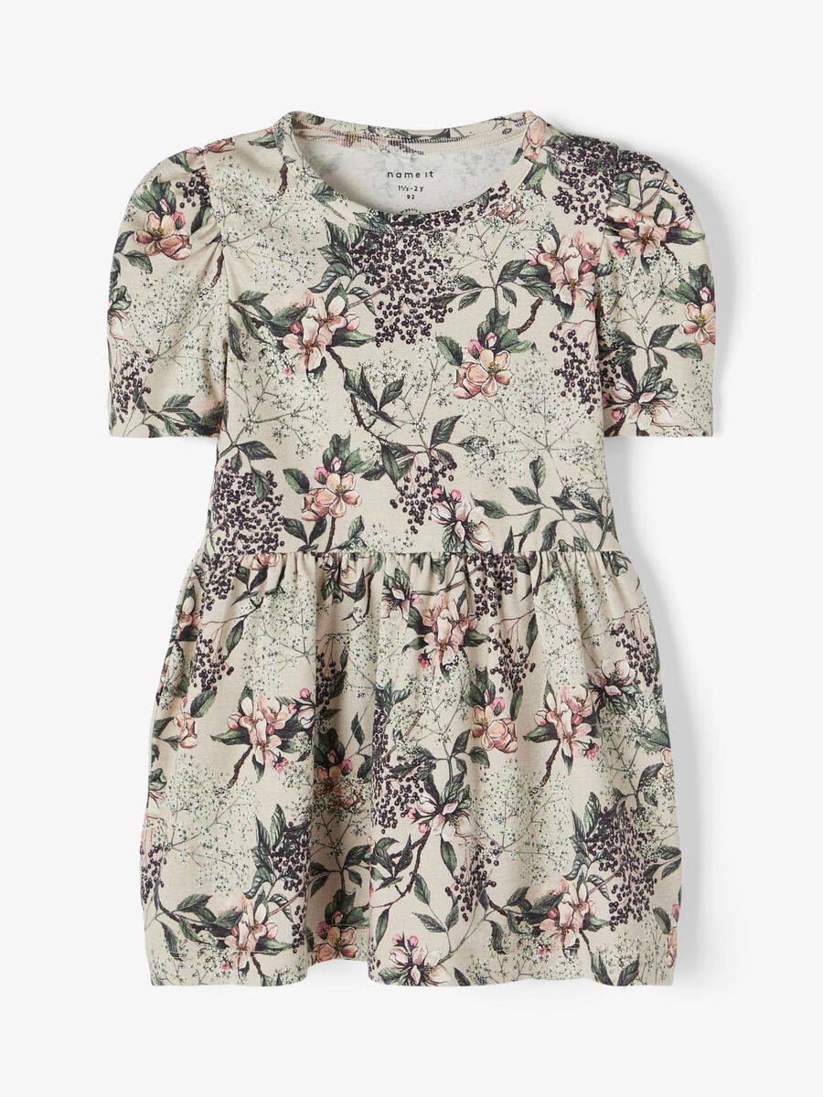 Name it SHORT-SLEEVED FLORAL PRINT DRESS, Whisper Pink, highres - 13190538_WhisperPink_003.jpg