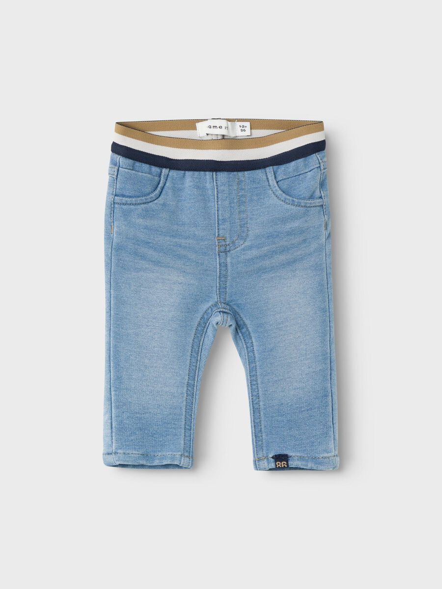 name it SLIM FIT JEANS, Light Blue Denim, highres - 13217777_LightBlueDenim_003.jpg