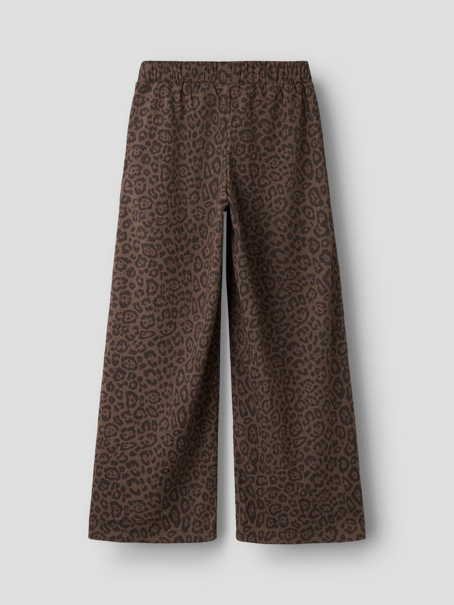 Product carousel image 2 WIDE LEG TROUSERS, Chocolate Brown