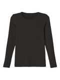 Name it SLIM TOP MED LANGE ÆRMER, Black, highres - 13198423_Black_001.jpg
