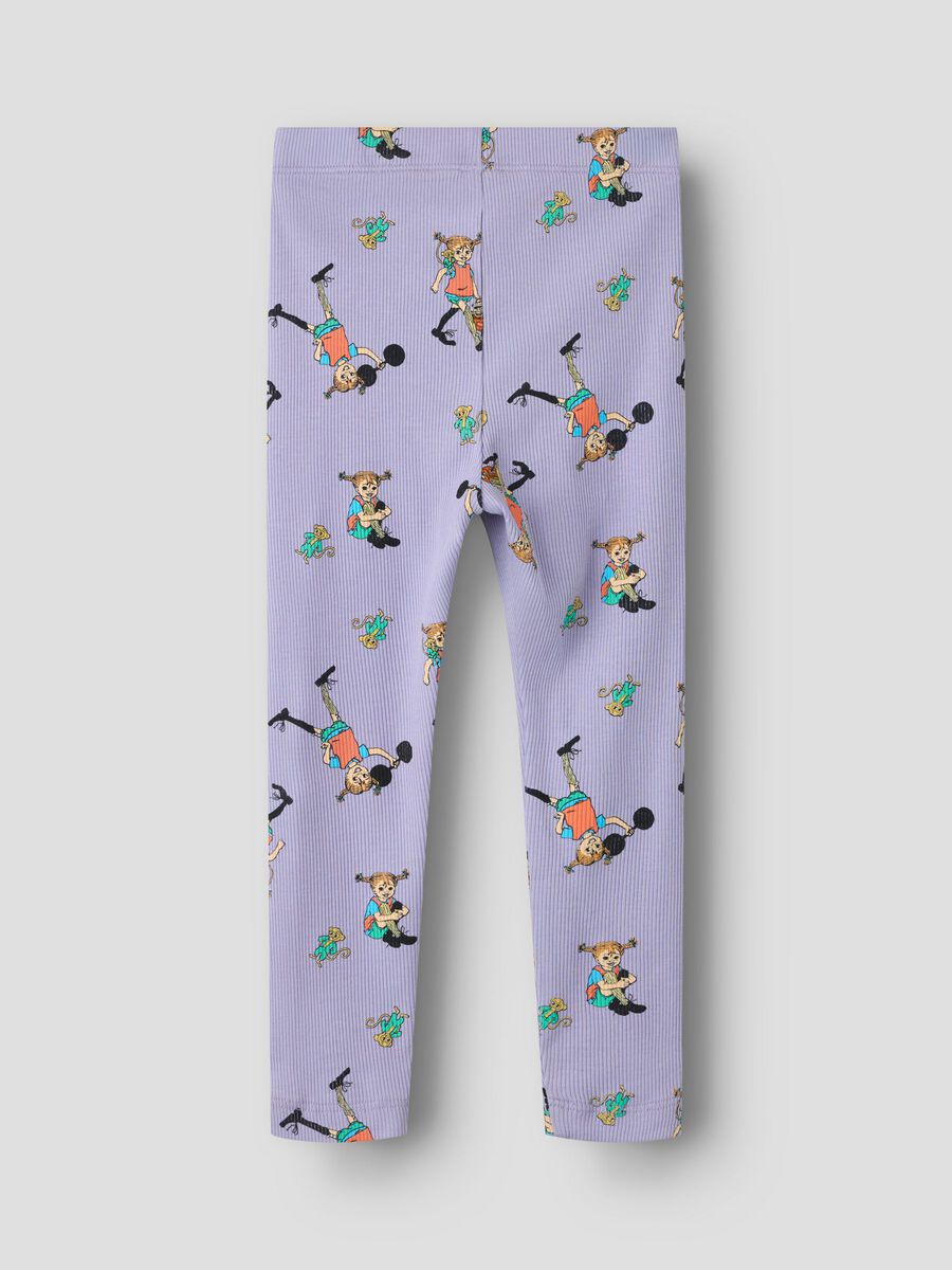 Product carousel image 2 PIPPI LONGSTOCKING LEGGINGS, Heirloom Lilac