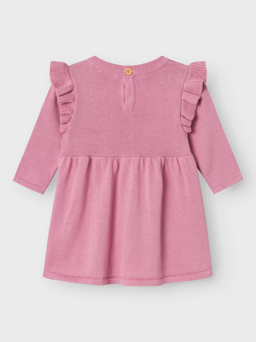 Carousel image - ORGANIC COTTON DRESS, Mauve Orchid | 3