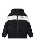 Name it NASA PRINT STEPP WATTIERTE JACKE, Black, highres - 13182621_Black_001.jpg