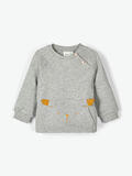 Name it KATOENEN SWEATSHIRT, Grey Melange, highres - 13174488_GreyMelange_003.jpg