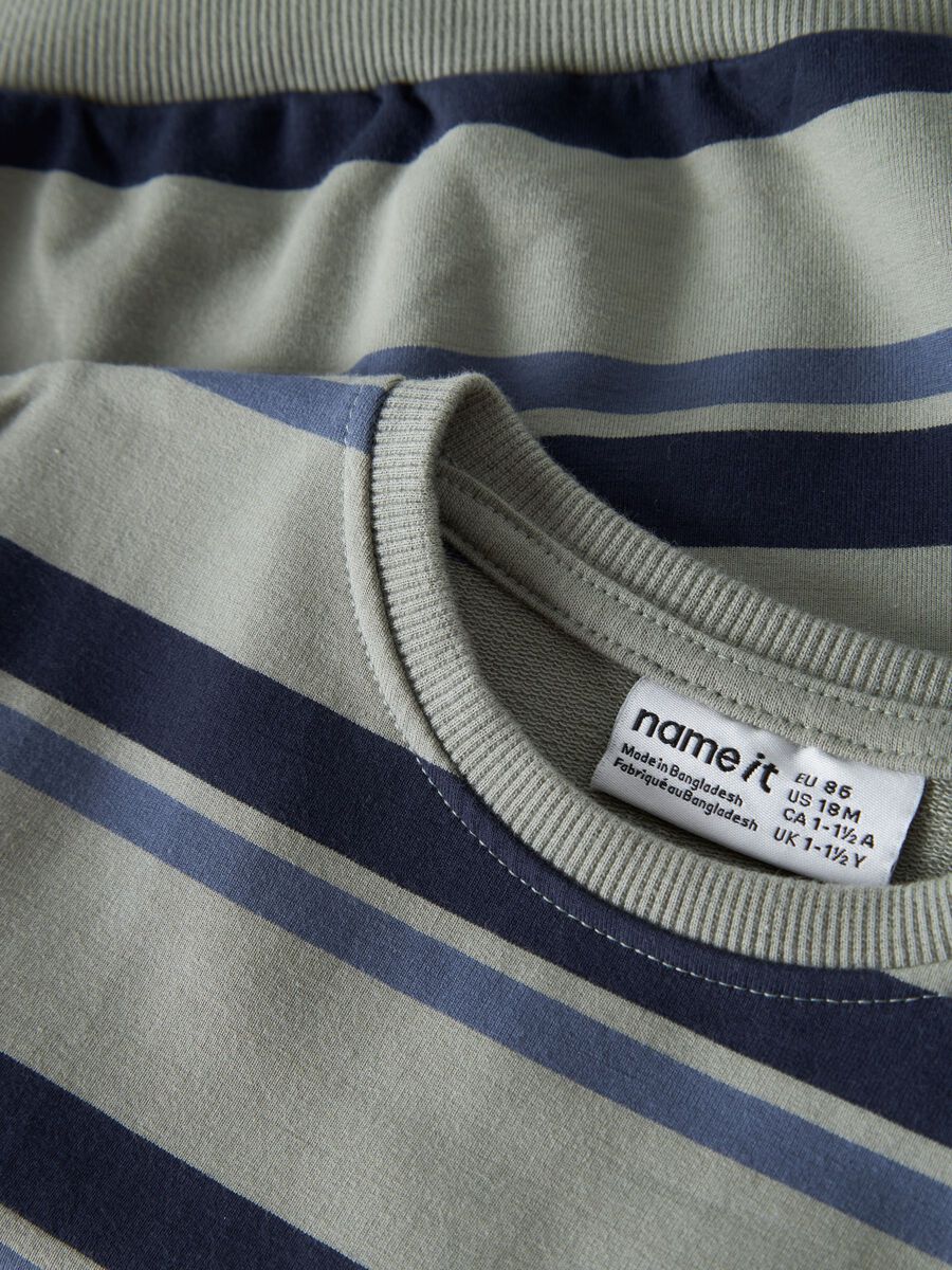 Product carousel image - ORGANIC COTTON SWEATSHIRT, Shadow | 2