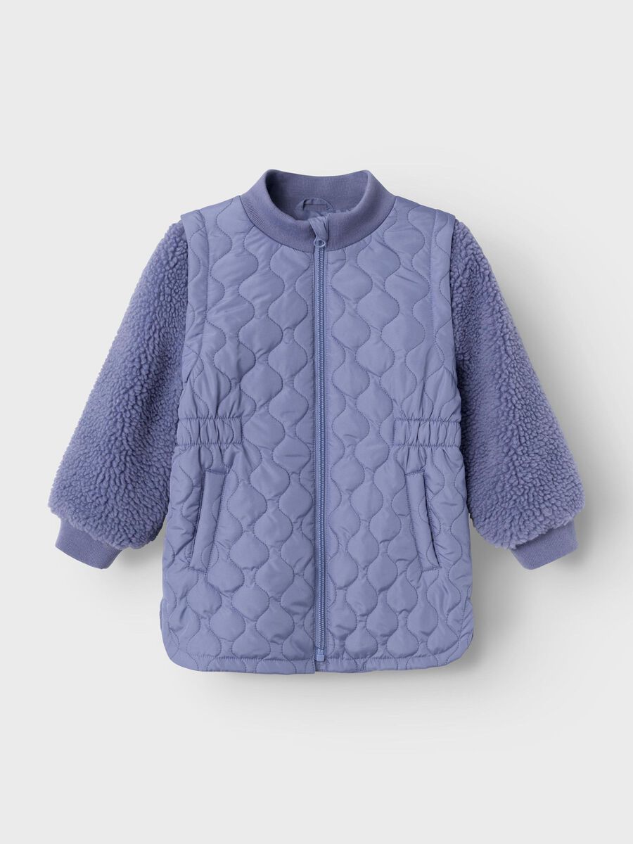 Name it TEDDY QUILTED JACKET, Blue Ice, highres - 13224708_BlueIce_003.jpg