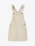 Name it BAUMWOLLTWILL PINAFORE-KLEID, Oatmeal, highres - 13187394_Oatmeal_003.jpg