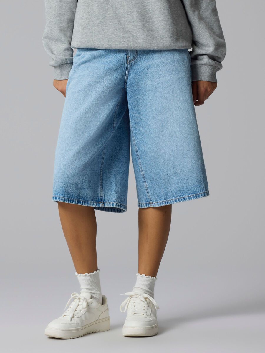 Product carousel image - LOOSE FIT KNICKERS, Light Blue Denim | 1