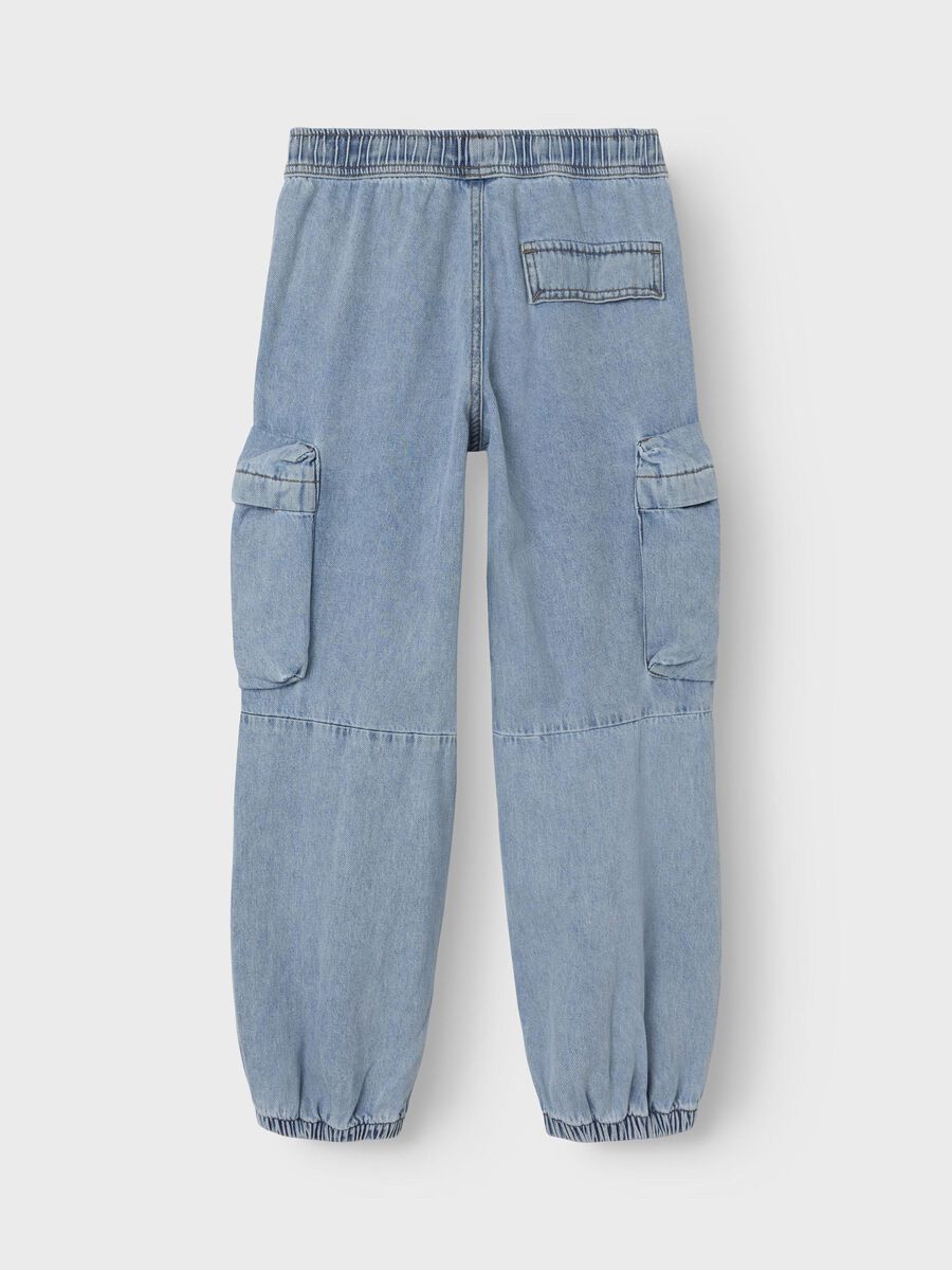 name it PARACHUTE JEANS, Light Blue Denim, highres - 13232530_LightBlueDenim_002.jpg