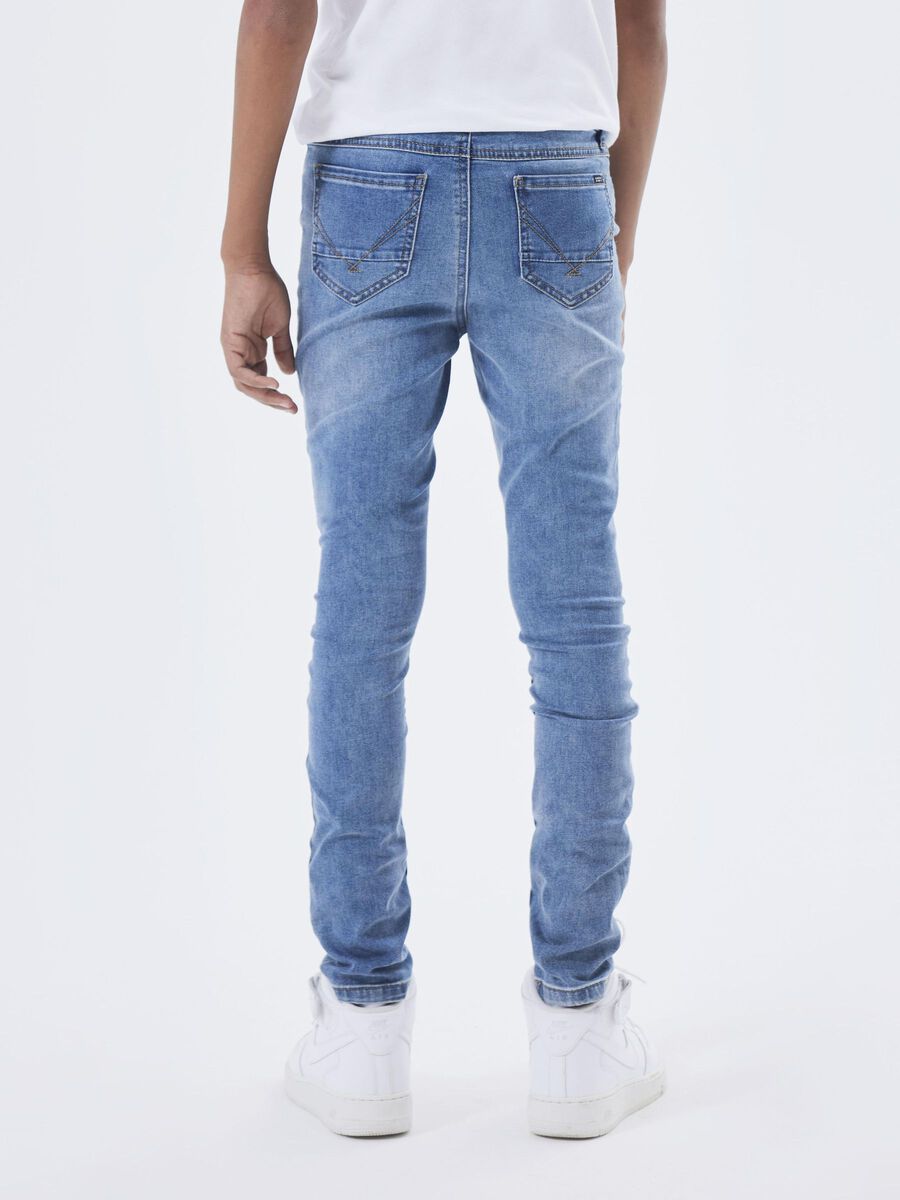 name it SKINNY FIT JEANS, Medium Blue Denim, highres - 13204512_MediumBlueDenim_008.jpg