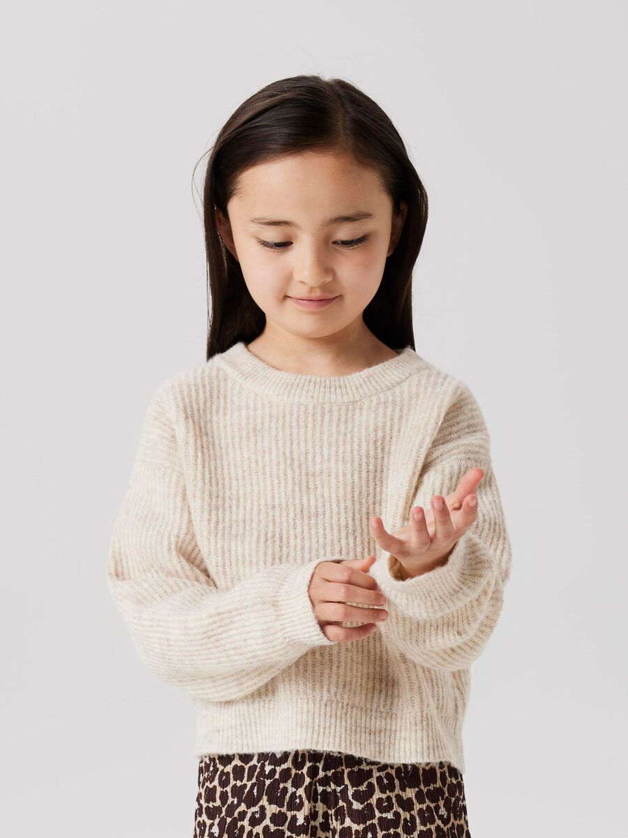 Carousel image - BOXY FIT STRICKPULLOVER, Pure Cashmere | 2