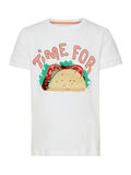 Name it TACO PRINT T-SHIRT, Bright White, highres - 13168473_BrightWhite_001.jpg