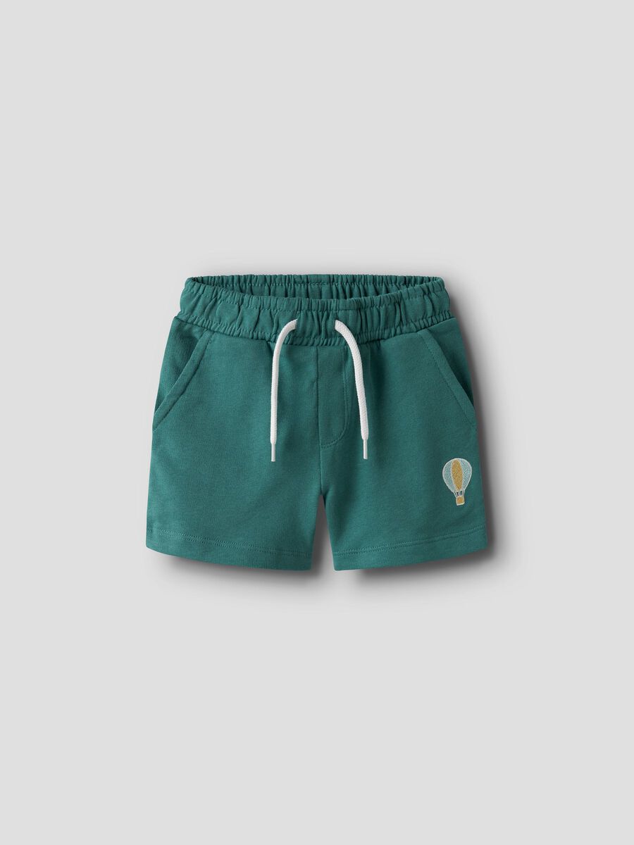 name it REGULAR FIT SWEAT SHORTS, Deep Jungle, highres - 13238144_DeepJungle_003.jpg