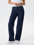 Product image thumbnail 1 HIGHT WAIST WIDE LEG JEANS, Dark Blue Denim