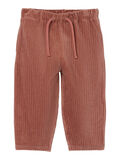 Name it CROPPED VELOUR SWEATPANTS, Burlwood, highres - 13209854_Burlwood_001.jpg