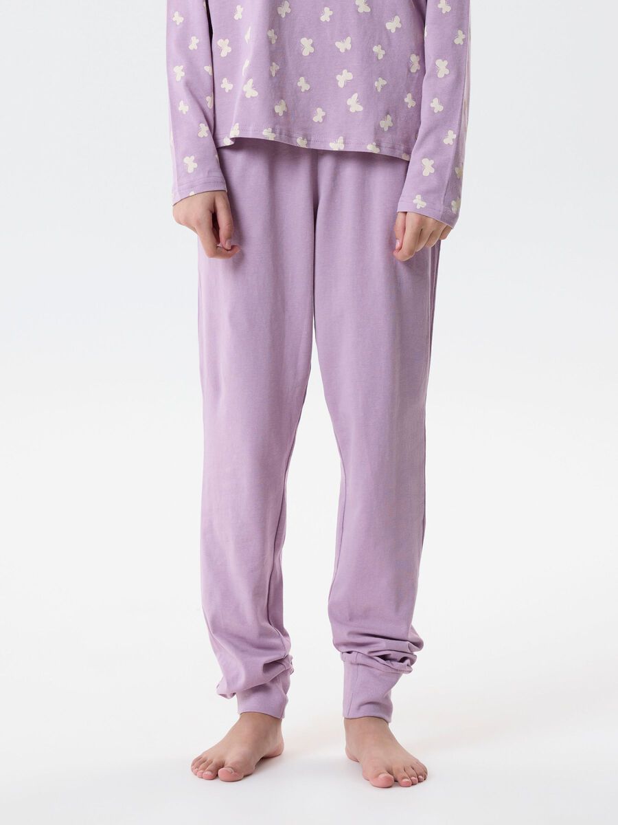 Product carousel image 1 LONG SLEEVED PYJAMA SET, Lavender Mist