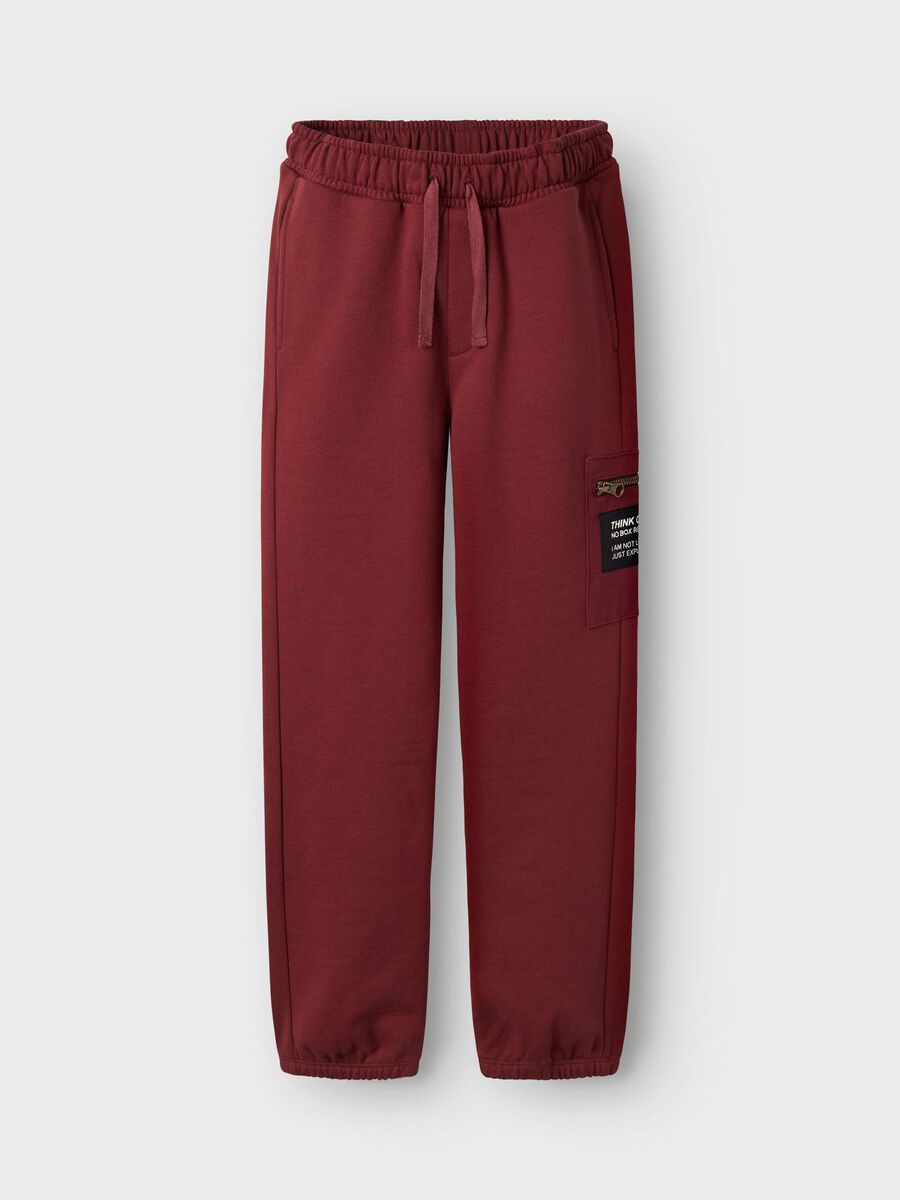 name it NORMAL PASSFORM SWEATBUKSER, New Maroon, highres - 13238837_NewMaroon_003.jpg