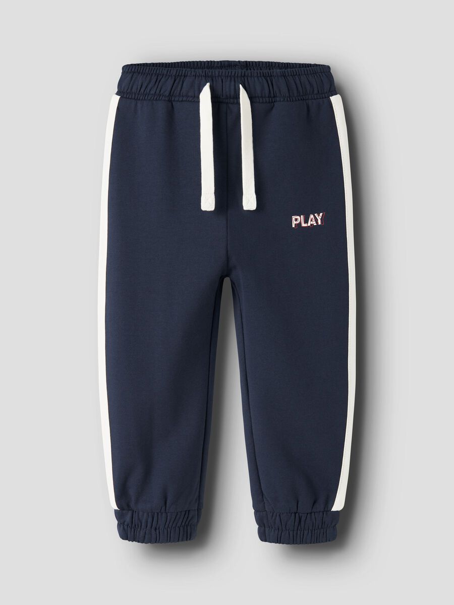 Product carousel image 1 ORGANIC COTTON SWEATPANTS, Navy Blazer