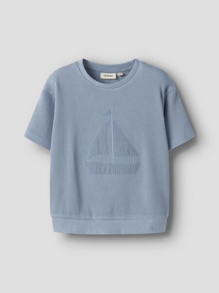 name it SHORT SLEEVED SWEATSHIRT, Dusty Blue, highres - 13256106_DustyBlue_003.jpg