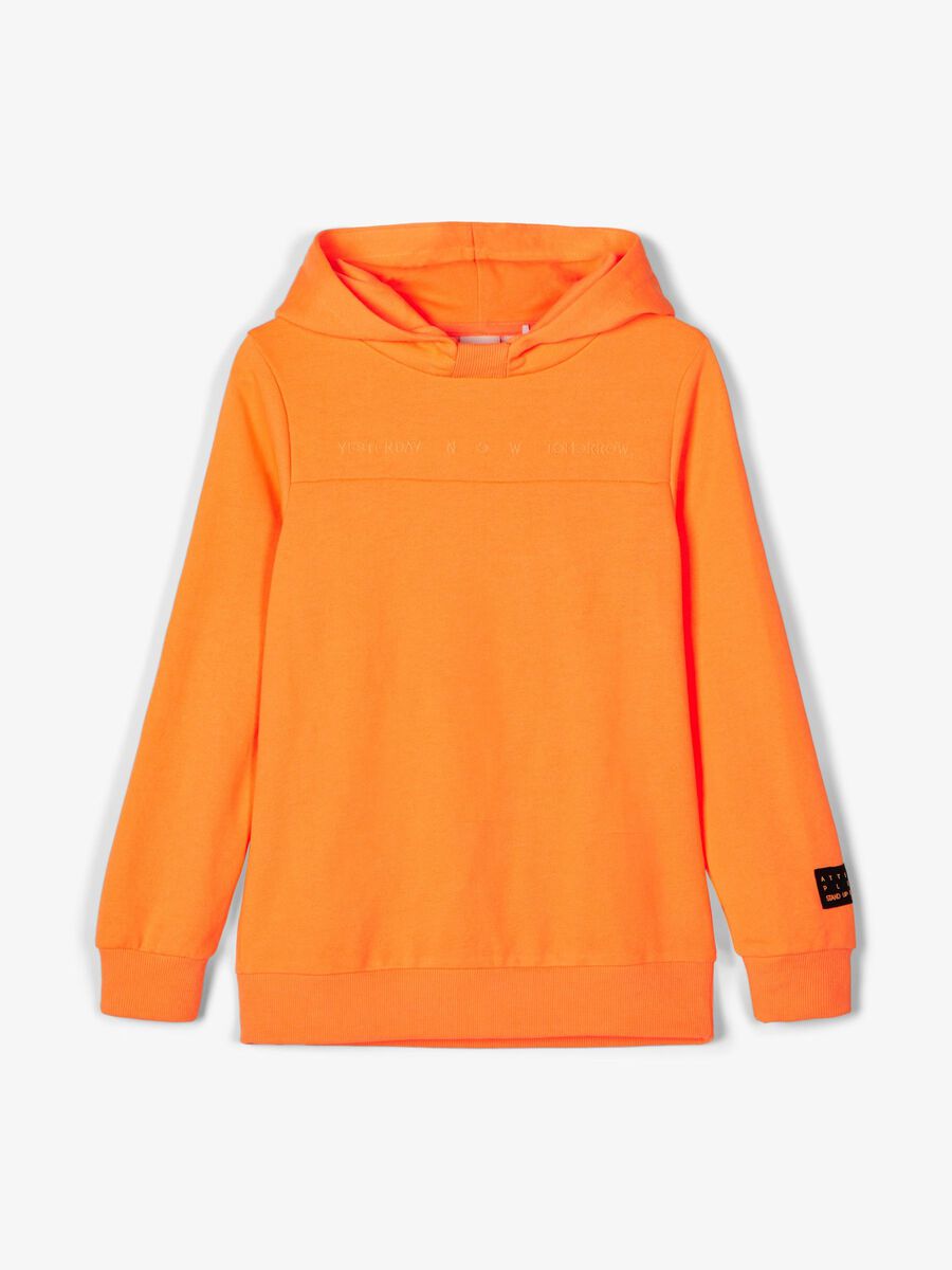 Name it BRODERT SWEATSHIRT, Orange Pop, highres - 13178573_OrangePop_003.jpg