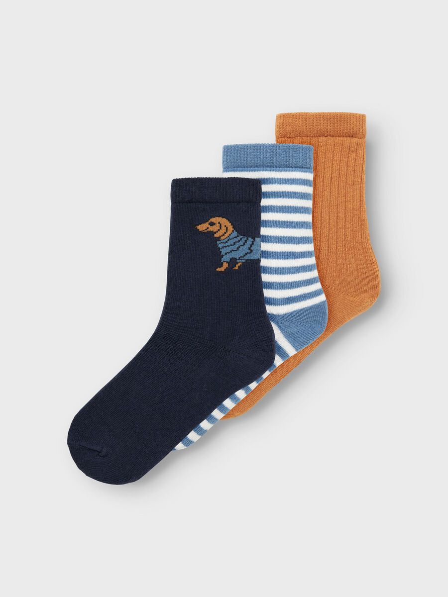 Name it 3 PACK SOCKS, Dark Sapphire, highres - 13232257_DarkSapphire_1137593_003.jpg