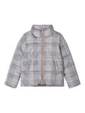 Name it DE CUADROS CON CUELLO ALTO CHAQUETA ACOLCHADA, Frost Gray, highres - 13172614_FrostGray_001.jpg