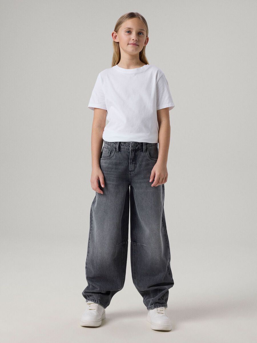 Product carousel image 2 BARREL FIT JEANS, Medium Grey Denim