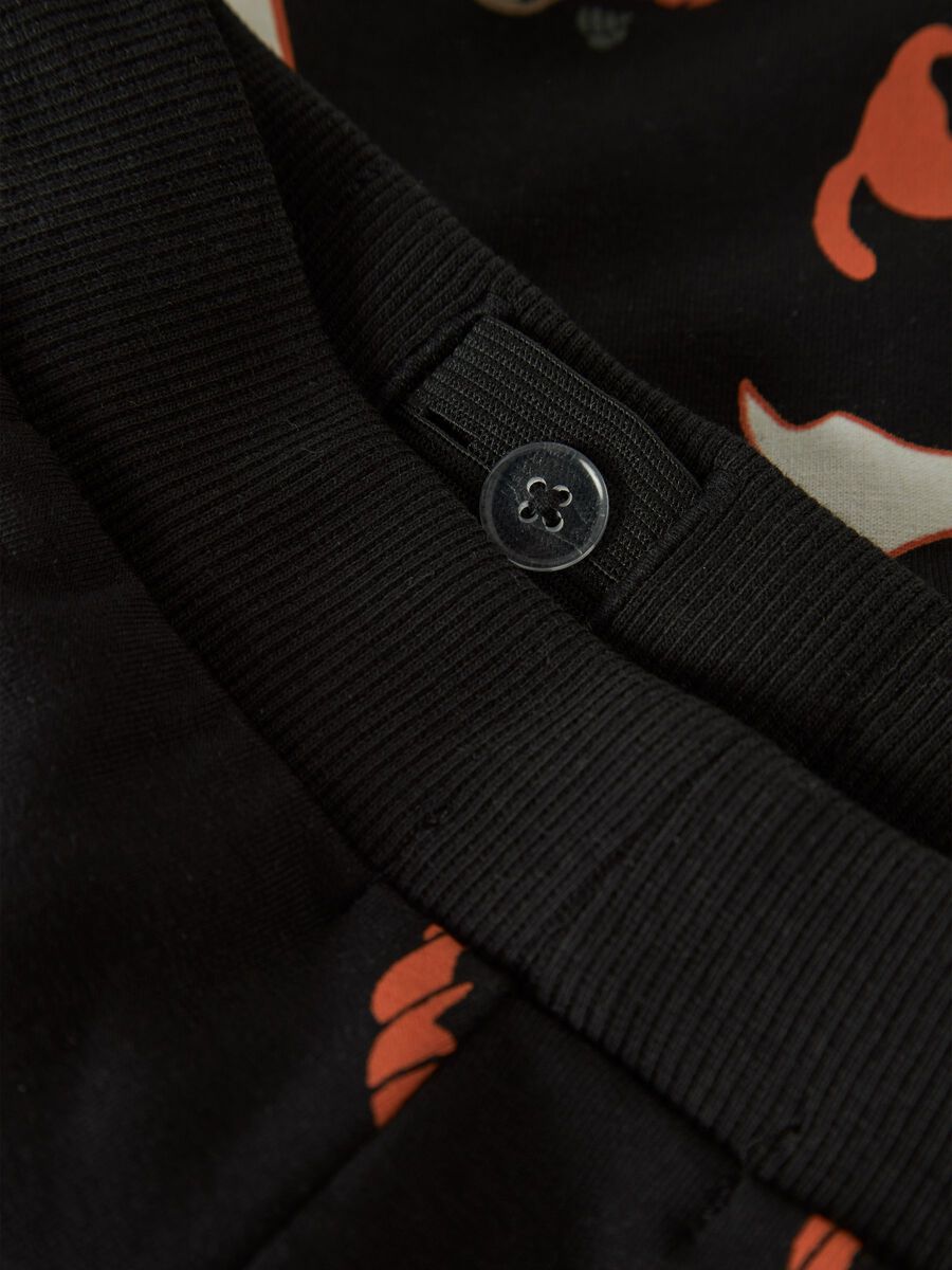 Carousel image 5 REGULAR FIT SWEAT PANTS, Black