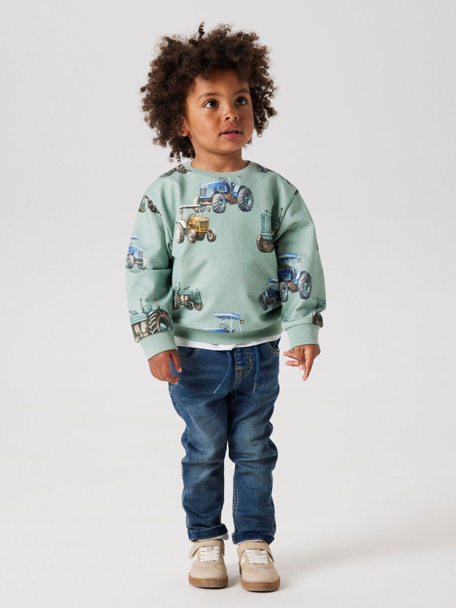 name it REGULAR FIT SWEAT JEANS, Vintage Dark Blue Denim, highres - 13212646_VintageDarkBlueDenim_008.jpg