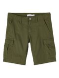 Name it REGULAR FIT BAUMWOLLTWILL CARGO SHORTS, Ivy Green, highres - 13185218_IvyGreen_001.jpg