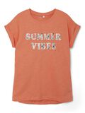 Name it PRINTED T-SHIRT, Coral, highres - 13218585_Coral_001.jpg