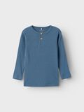 Product image thumbnail - RIB BUTTON TOP, Bluefin | 1