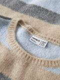 Product image thumbnail - LOOSE FIT KNITTED PULLOVER, Subdued Blue | 3