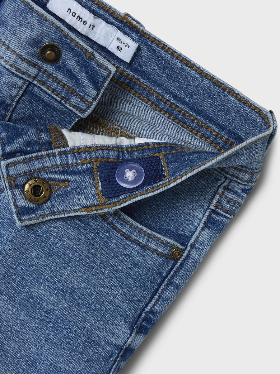 name it SLIM FIT JEANS, Medium Blue Denim, highres - 13244335_MediumBlueDenim_005.jpg