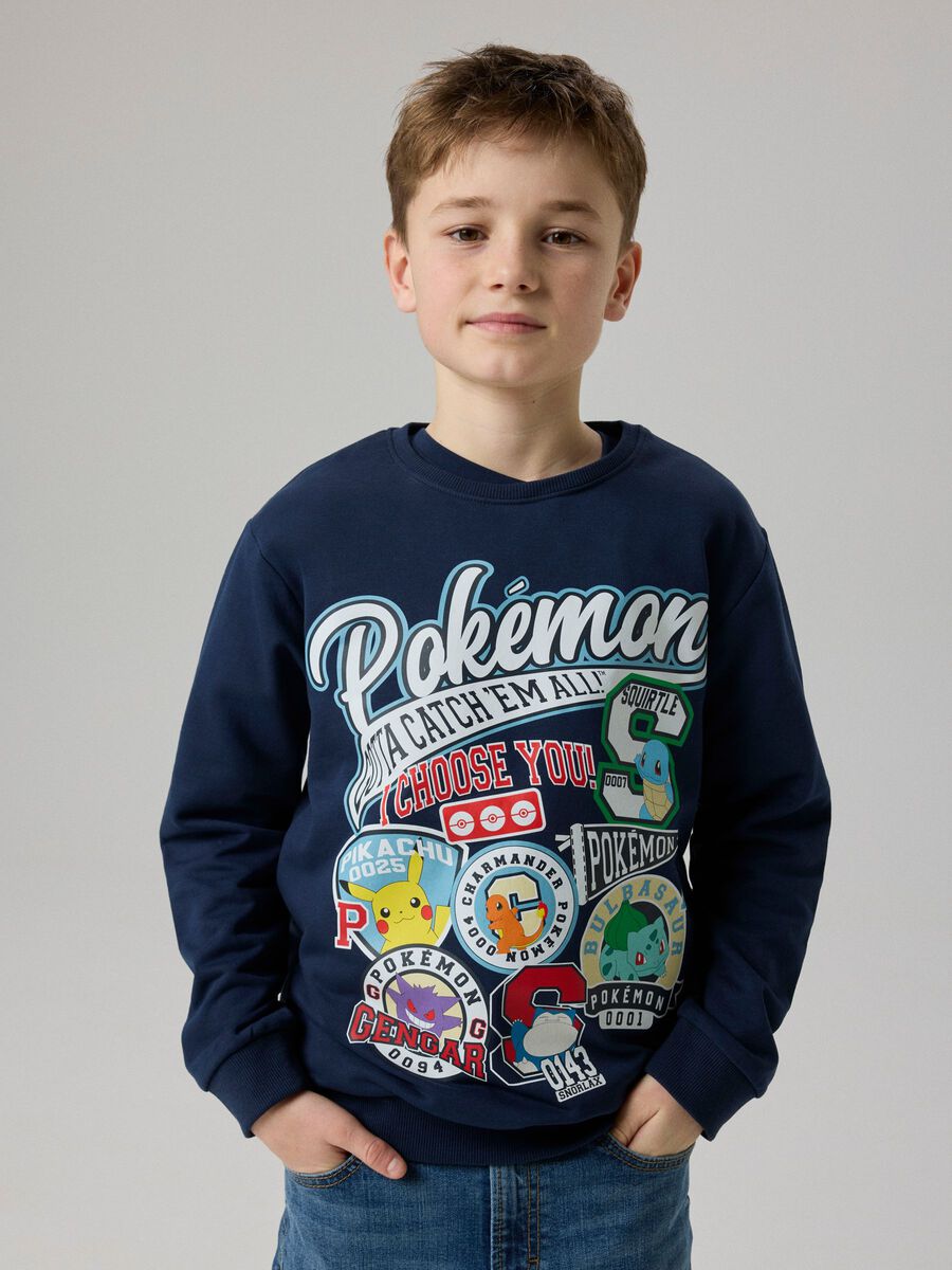 Product carousel image - POKEMON HOODIE, Navy Blazer | 1