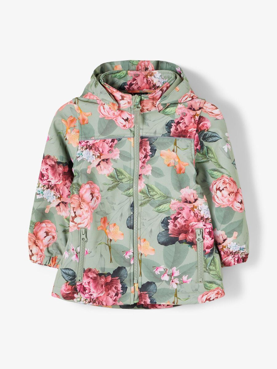 Name it LANG BLUMENPRINT SOFTSHELL-JACKE, Lily Pad, highres - 13190985_LilyPad_003.jpg